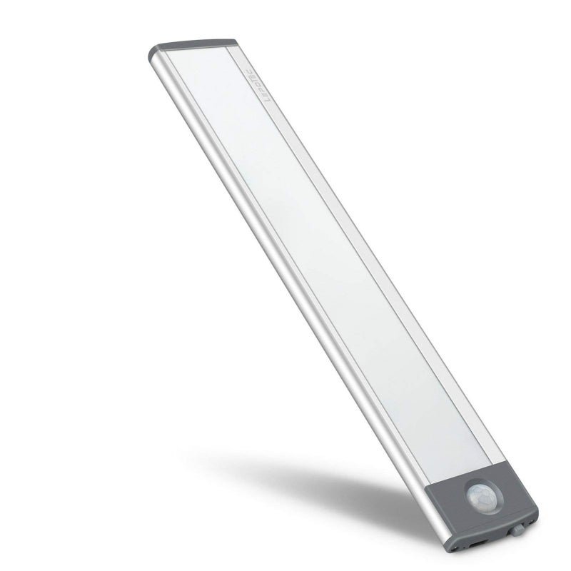 LEPOTEC LED Motion Sensor Cabinet Under Counter Closet Lighting, Wireless USB Rechargeable Kitchen Night Lights,30-LED Battery Powered Operated Light,Uniform Light for Wardrobe,Closets,Cabinet,Cupboard - Image 1